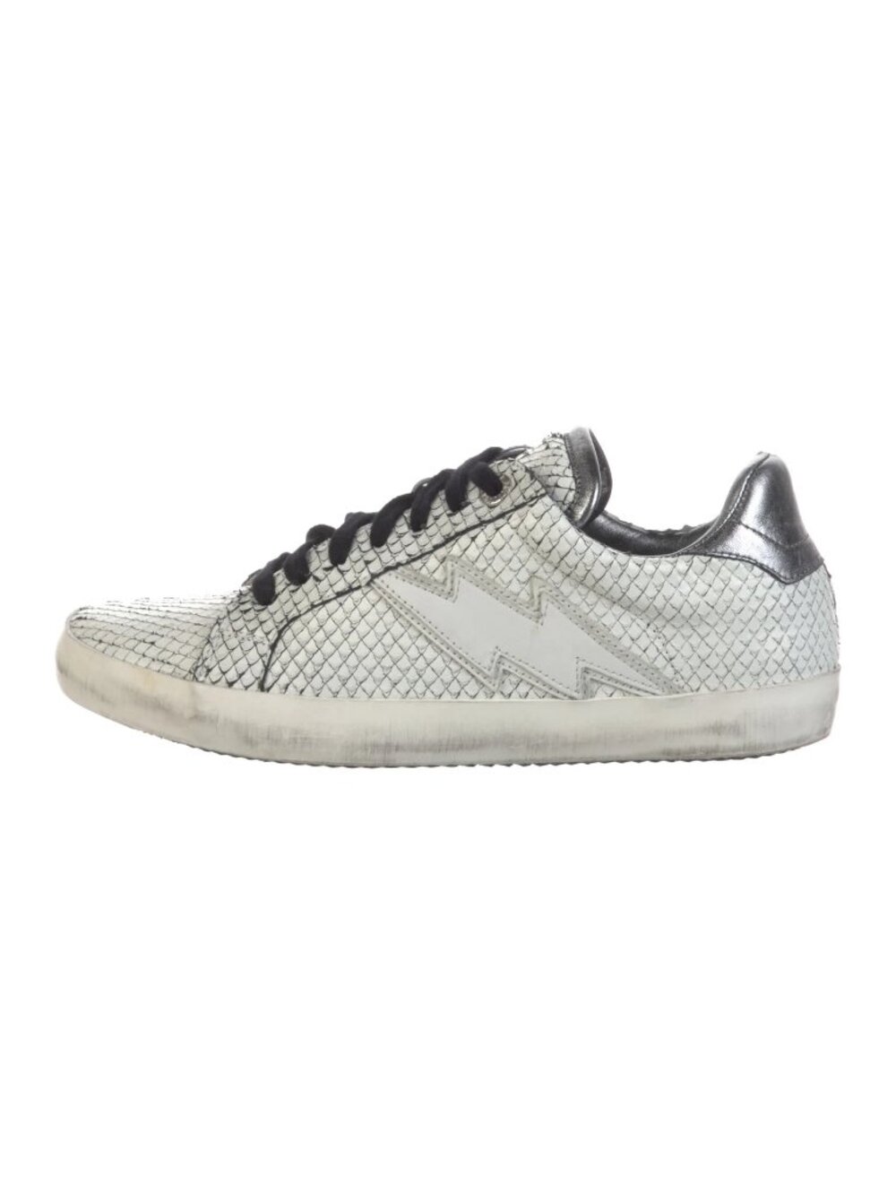 Zadig & Voltaire Leather Low Top Sneakers